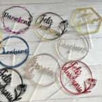 Pack 6 Topos de Bolo Parabéns/Feliz Aniversário - Image 10