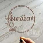 Pack 6 Topos de Bolo Parabéns/Feliz Aniversário - Image 2