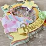 Topo de Bolo Unicórnio