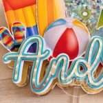 Topo de bolo Pool Party