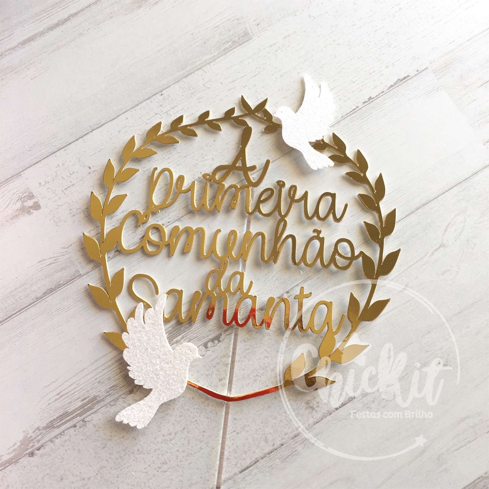 Topo de Bolo Primeira Comunhão Topo de Bolo Primeira Comunhão