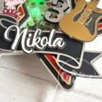 Topo de Bolo Rock & Roll