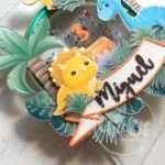 Topo de Bolo Dinossauros Baby