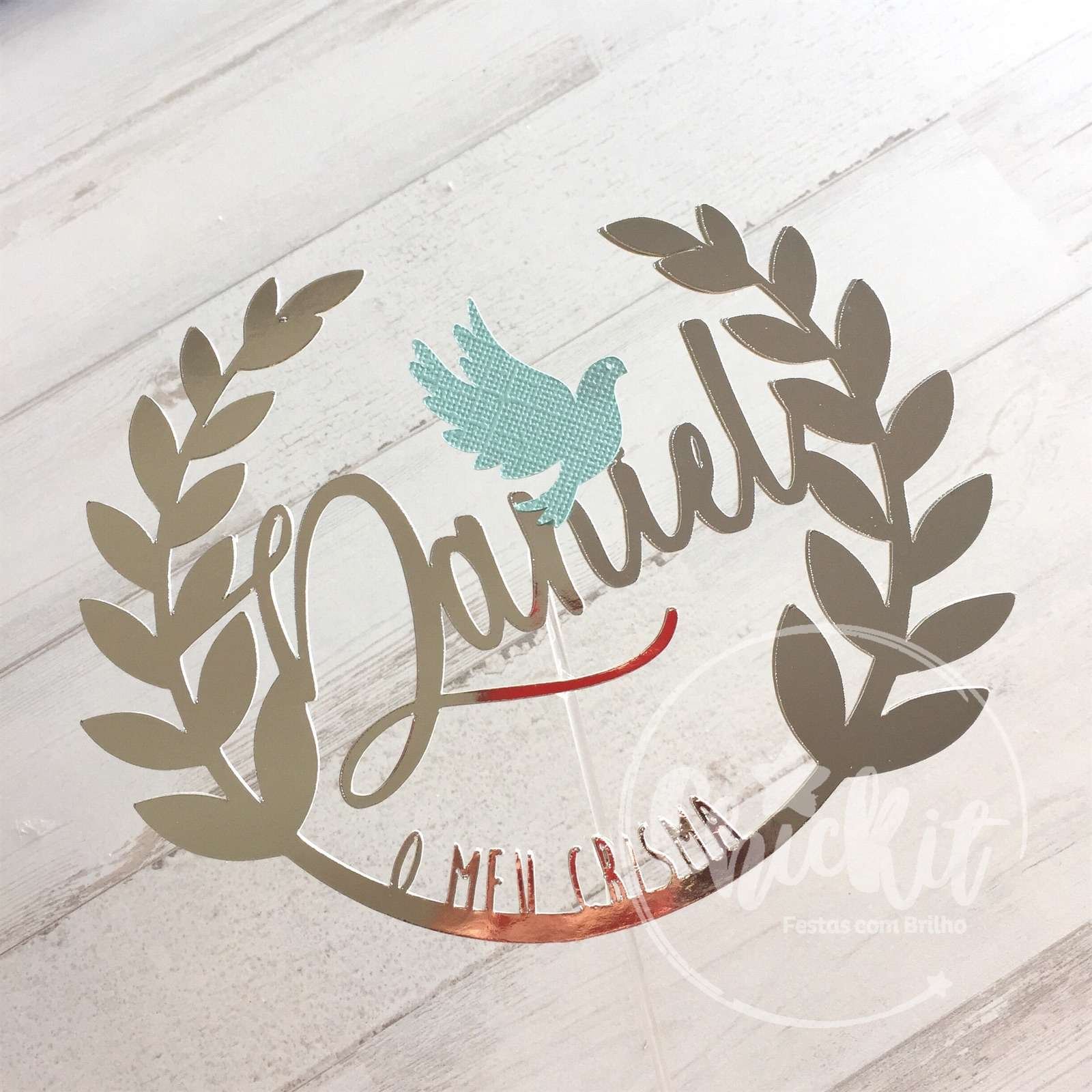 topo de bolo crisma topo de bolo crisma