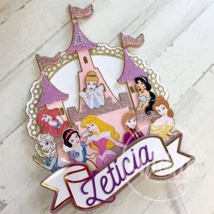 Topo de Bolo Princesas