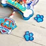 Topo de Bolo Patrulha Pata e Logo - Image 2