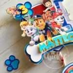 Topo de Bolo Patrulha Pata