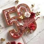 Topo de Bolo Idade Shaker