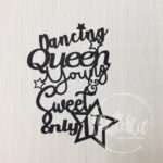 Topo de Bolo Dancing Queen