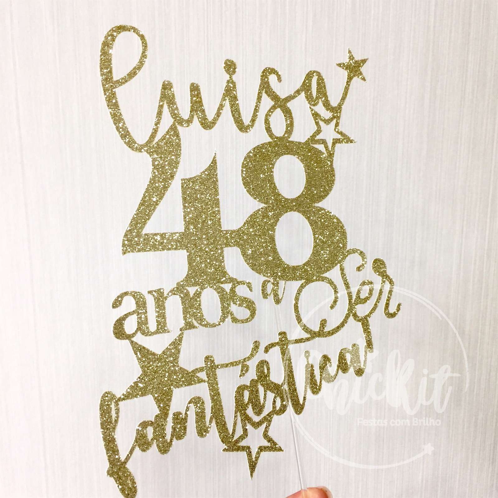 Topo de Bolo Fabulosa Topo de Bolo Fabulosa