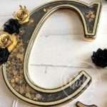 Topo de Bolo Letra Shaker