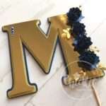 Topo Letra com Flores