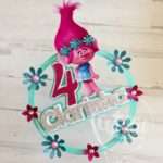 Topo de Bolo Princesa Popy