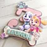 Topo de Bolo Patrulha Pata