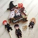 Topo de Bolo Harry Potter