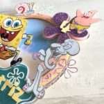 Topo de Bolo Sponge Bob