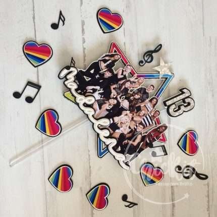 Topo de Bolo Now United