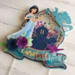 Topo de Bolo Jasmine Shaker