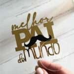 Pack 6 Topos O Melhor Pai do Mundo - Image 2