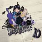 Topo de Bolo Wednesday Adams - Image 2