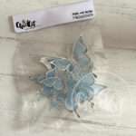 Borboletas para topo de bolo em Papel Vegetal Impresso e Cartolina