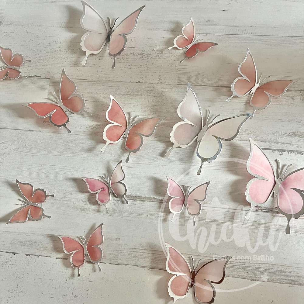 BBL_07_Chickit_BorboletasVegetal_PR Pack 12 Borboletas Vegetal - Image 1