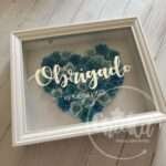 Quadro Flores de Papel