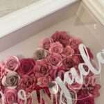 Quadro Coração Flores de Papel 20x25cm - Image 5