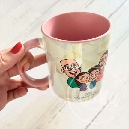 Caneca Personalizada Família