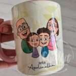 Caneca Personalizada Família