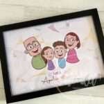Quadro Família Personalizado Simples 21x30cm - Image 5
