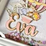 Quadro Nascimento Balão Animais