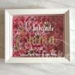 Quadro Personalizado sobre Flores