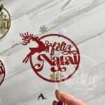 Pack toppers redondos Feliz Natal