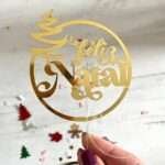 Pack toppers redondos Feliz Natal