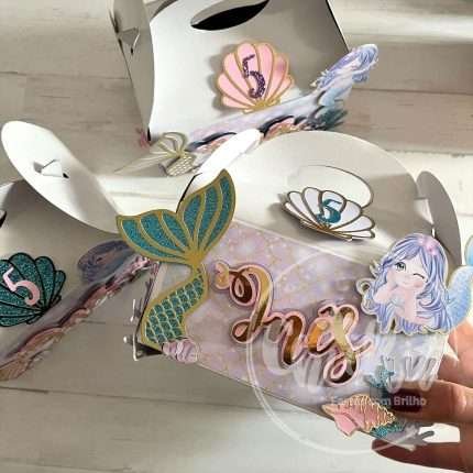 caixa lancheira sereia