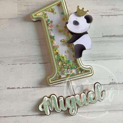 kit 1o aniversario - panda