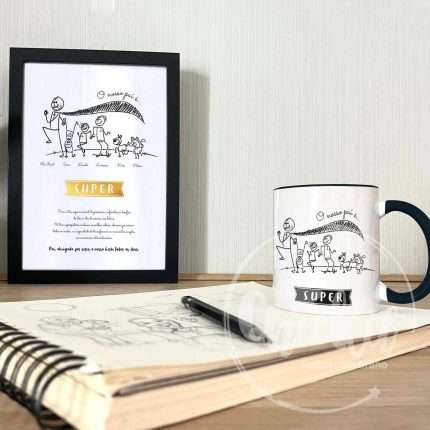 Quadro/Moldura Personalizado Dia do Pai