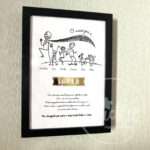 Moldura/Quadro para Dia do Pai - Personalizado- 21x30cm - Image 3