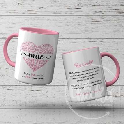 Caneca Coração Mãe