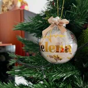 Bola de Natal Personalizável (8cm) - Image 2