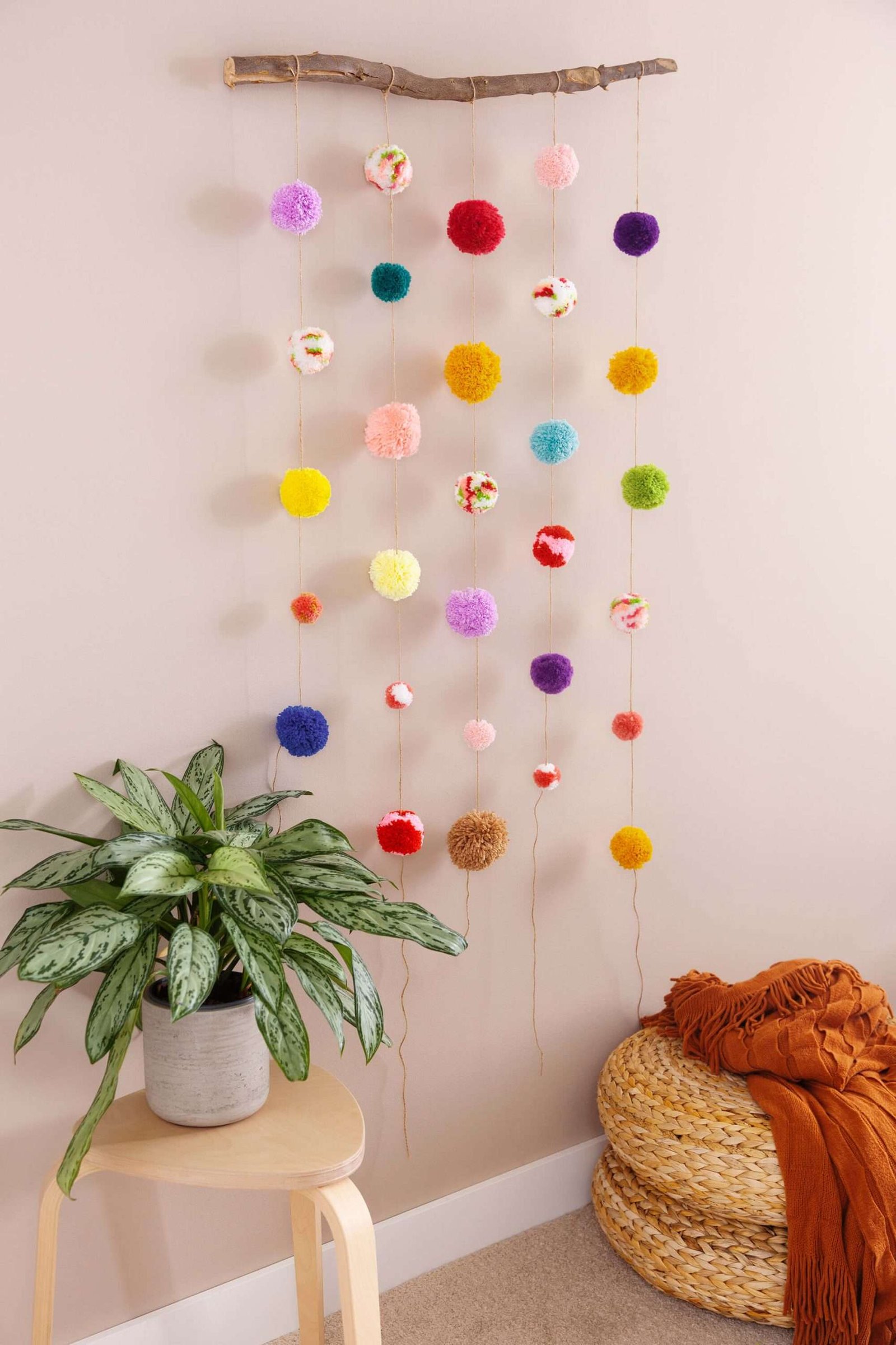 decorative pom poms used decorations around house scaled
