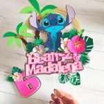 Topo de Bolo Stitch Personalizado - Image 5