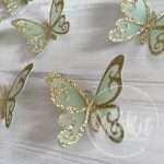 Pack 10 Borboletas Glitter e Vegetal - Image 6