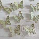 Pack 10 Borboletas Glitter e Vegetal - Image 9