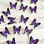 Borboletas Impressas para Bolos Cores Fortes - 15 unidades - Image 2