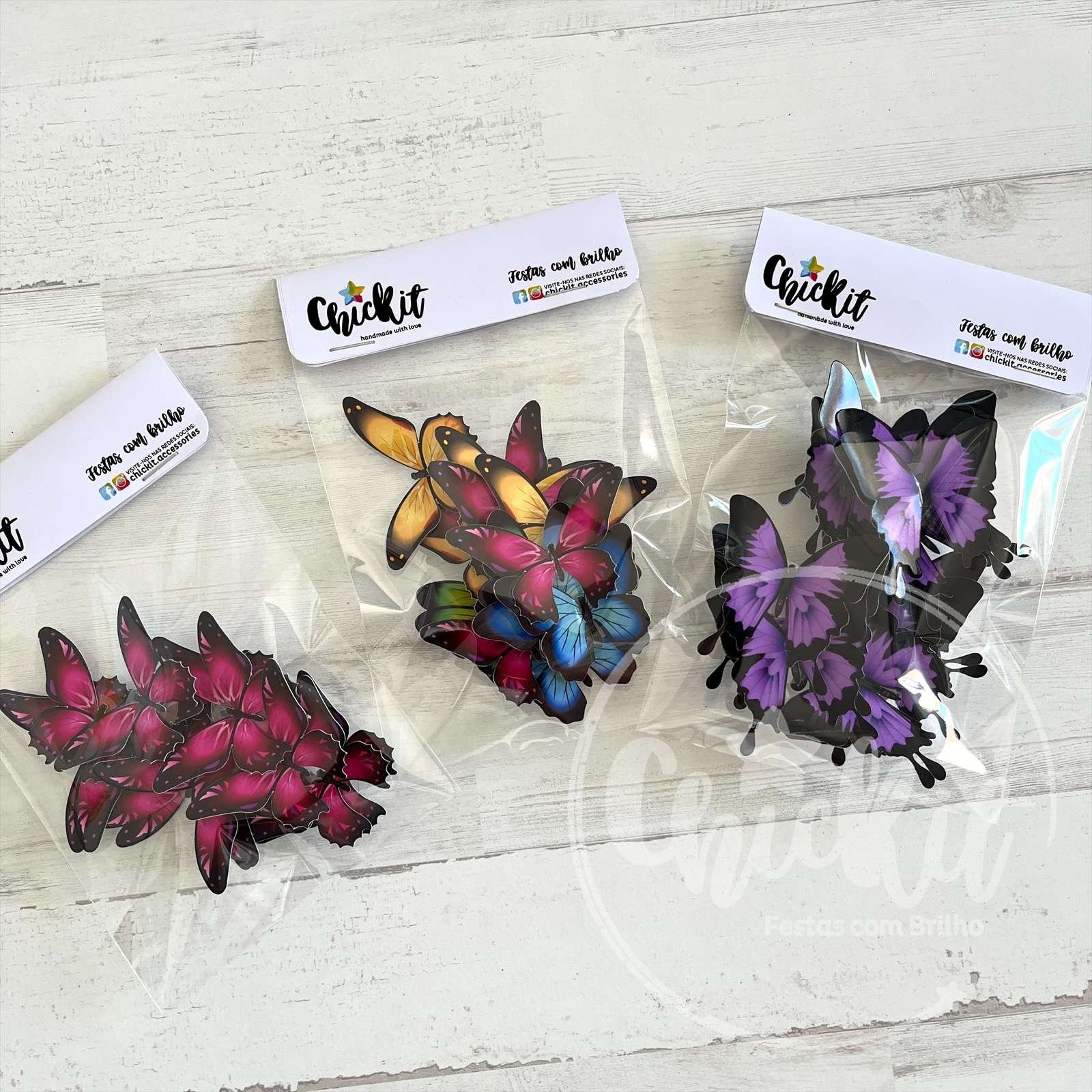 eZy Watermark_02-11-2024_12-51-21-2050PM Pack Borboletas Impressas Tons Fortes - 45 un - Image 1