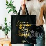 Saco em Algodão Professores 37x45cm