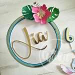 Topo de Bolo Stitch & Angel