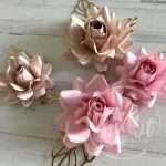 Rosas de Papel para Decoração – Pack de 4 - Image 5